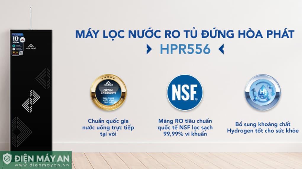Máy lọc nước Hòa phát HPR556